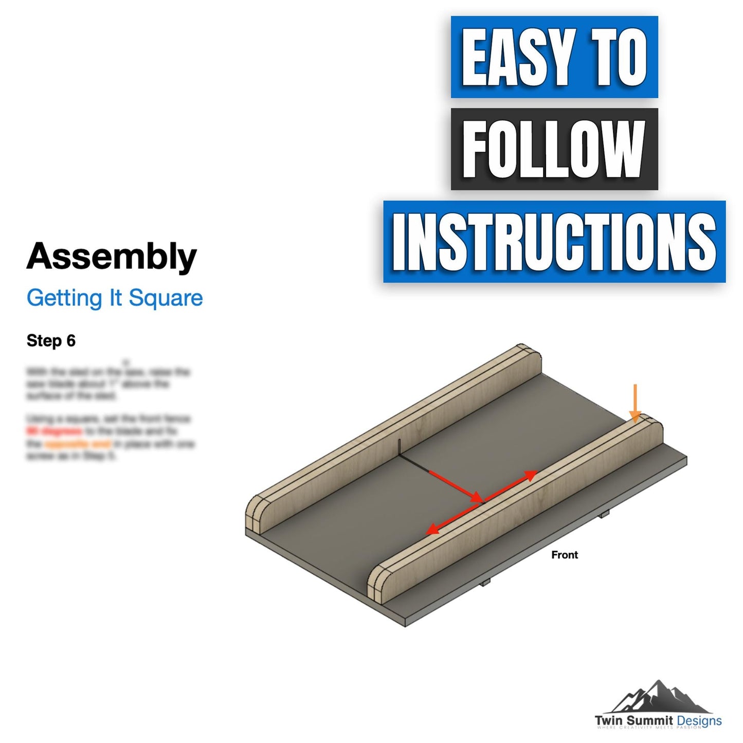 Crosscut Sled Plans for Table Saw – Easy DIY Build