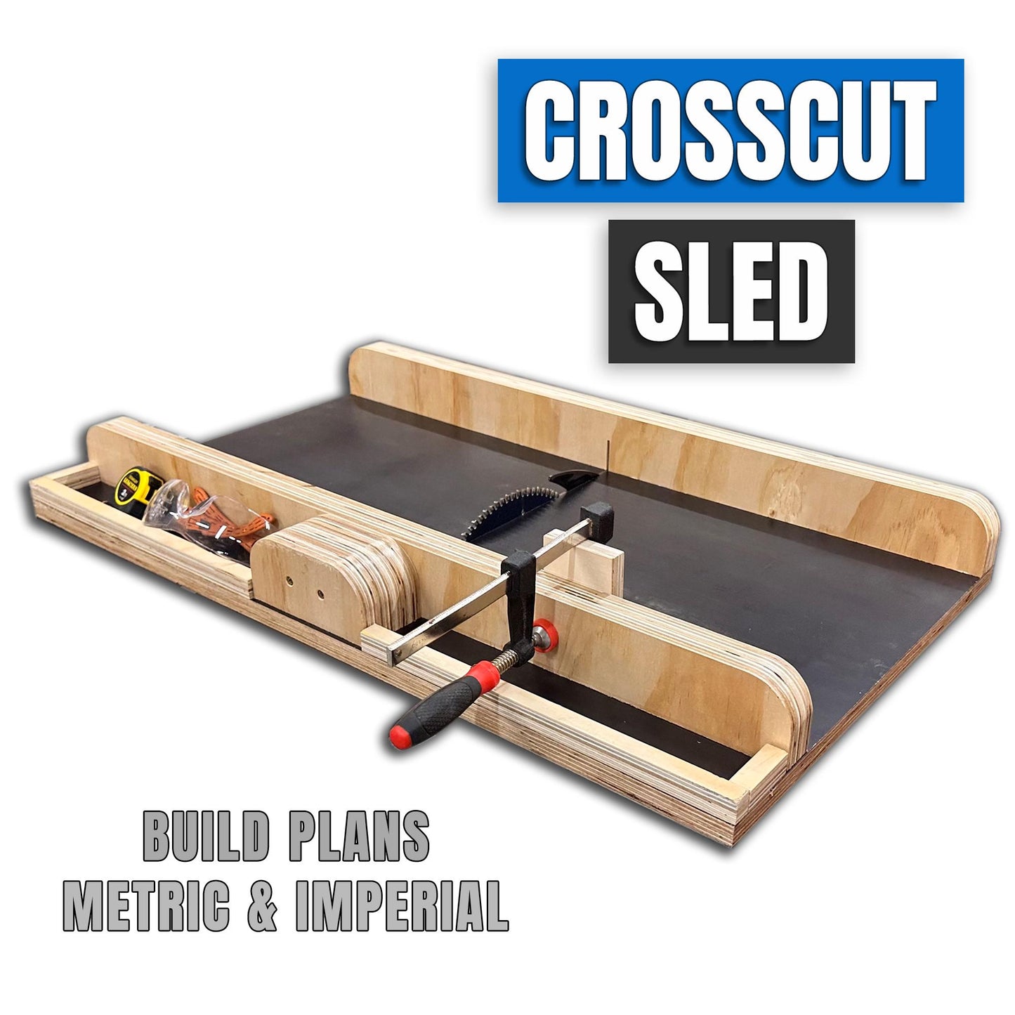 Crosscut Sled Plans for Table Saw – Easy DIY Build