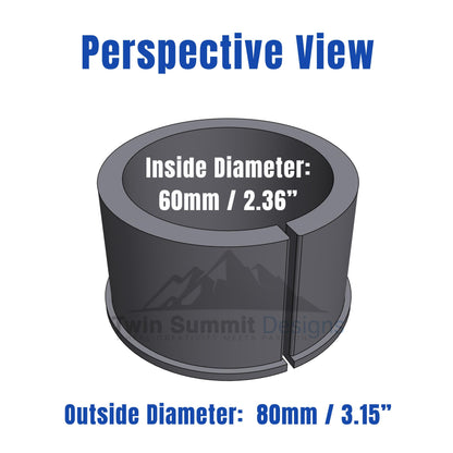 Reducer Shim 80mm-65mm STL FILE
