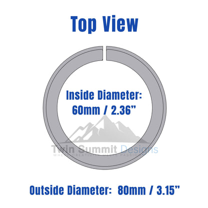 Reducer Shim 80mm-65mm STL FILE