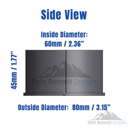 Reducer Shim 80mm-65mm STL FILE