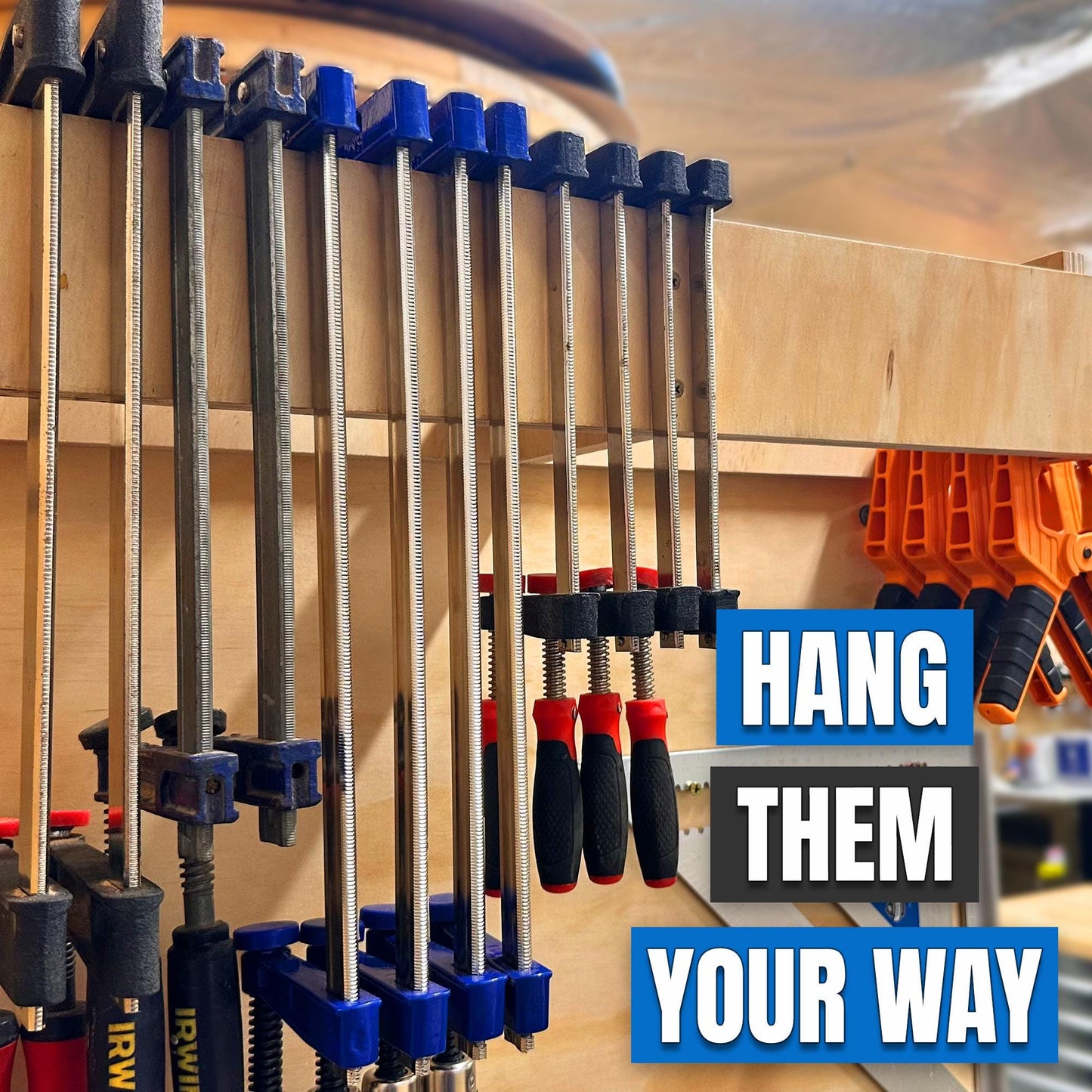 Super Simple Clamp Rack