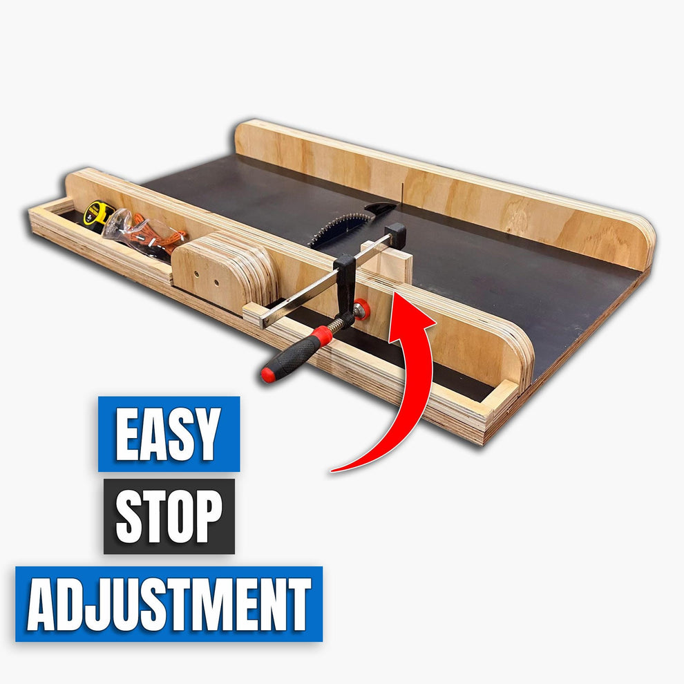 DIY Crosscut Sled Build Plan for Table Saw – Easy Woodworking Project ...