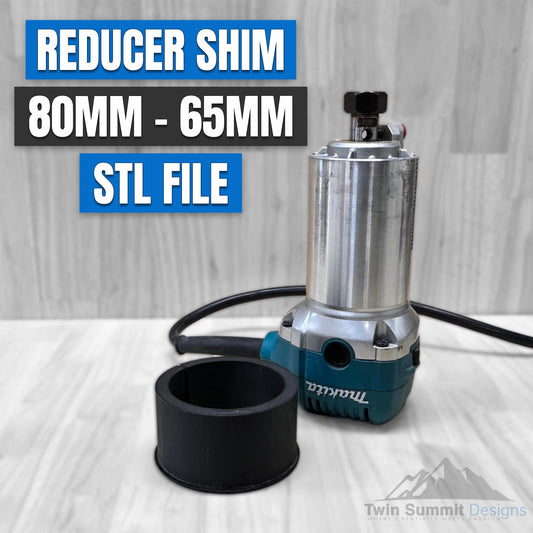 Reducer Shim 80mm-65mm STL FILE