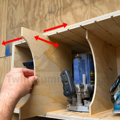 Drill Charging & Storage Station - Easy DIY Build Plans