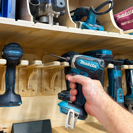 Drill Charging & Storage Station - Easy DIY Build Plans